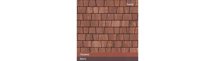 Поєднання кольорів плитки Авеню. Гранат