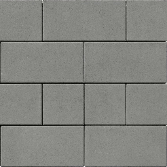 Тротуарная плитка СИТИ 80мм Серый