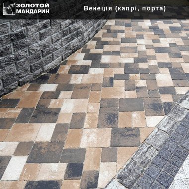 Тротуарна плитка ВЕНЕЦІЯ 60мм Порта | ЕКТА БУД - Будівельні матеріали в асортименті, продаж та доставка