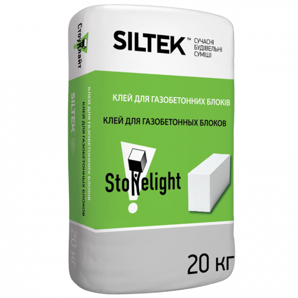 Siltek Stonelight клей для газоблоків