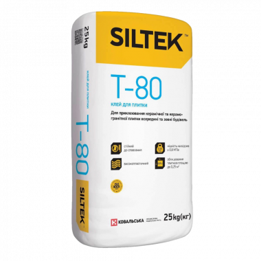 Siltek T-80 клей для плитки