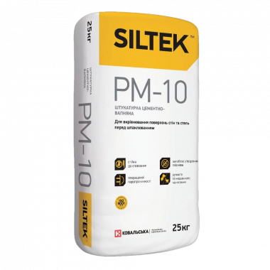 Siltek PM-10 штукатурка цементно-известковая