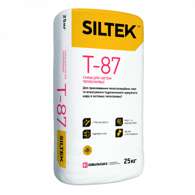 Siltek T-87 суміш для систем теплоізоляції