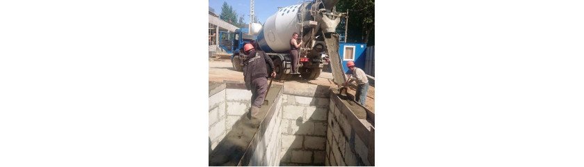 Розчин будівельний для фундаменту